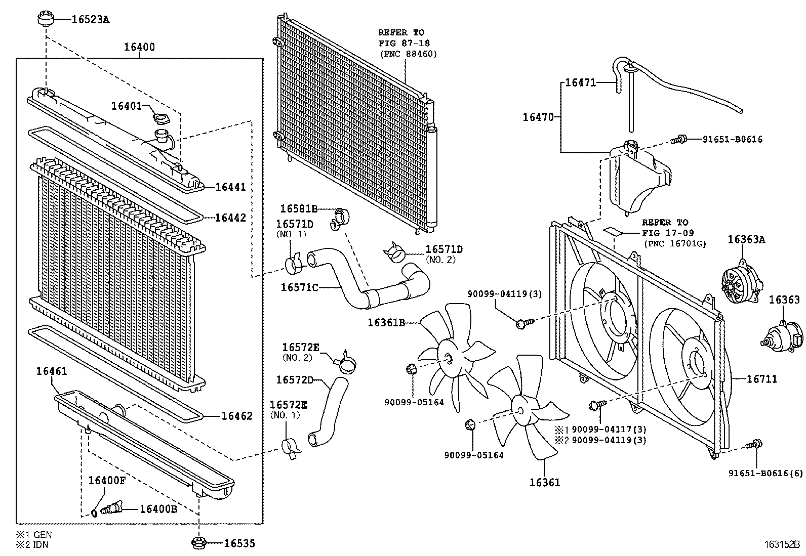  NOAH |  RADIATOR WATER OUTLET