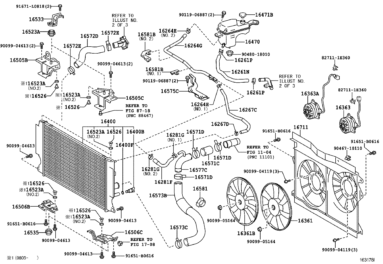  AURIS UKP |  RADIATOR WATER OUTLET
