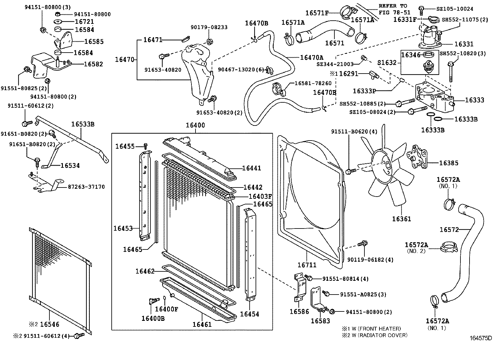  DYNA |  RADIATOR WATER OUTLET