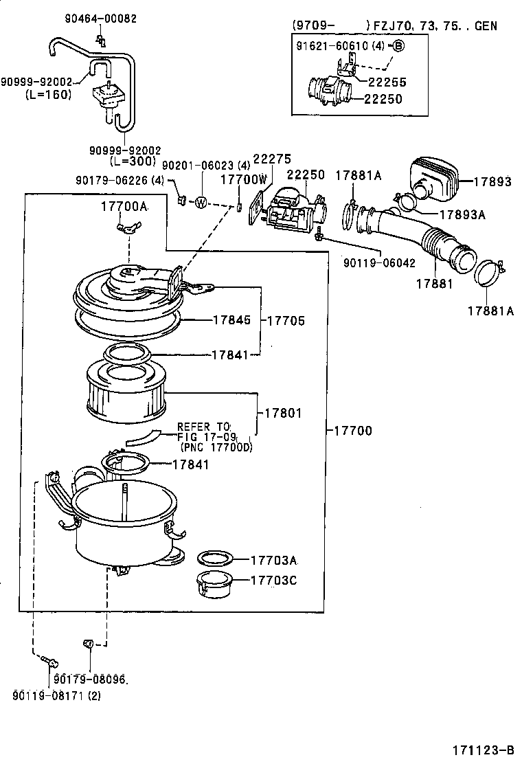  LAND CRUISER 70 |  AIR CLEANER