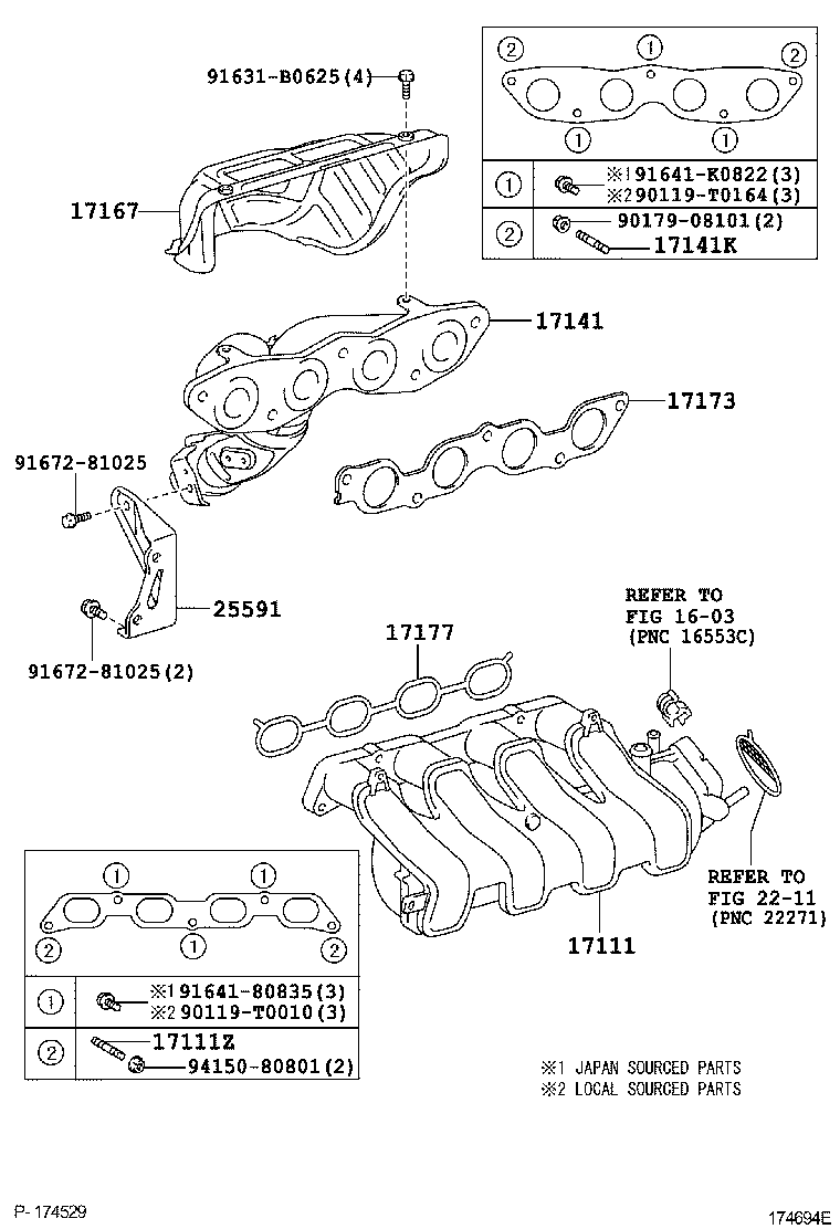  YARIS ASIA |  MANIFOLD