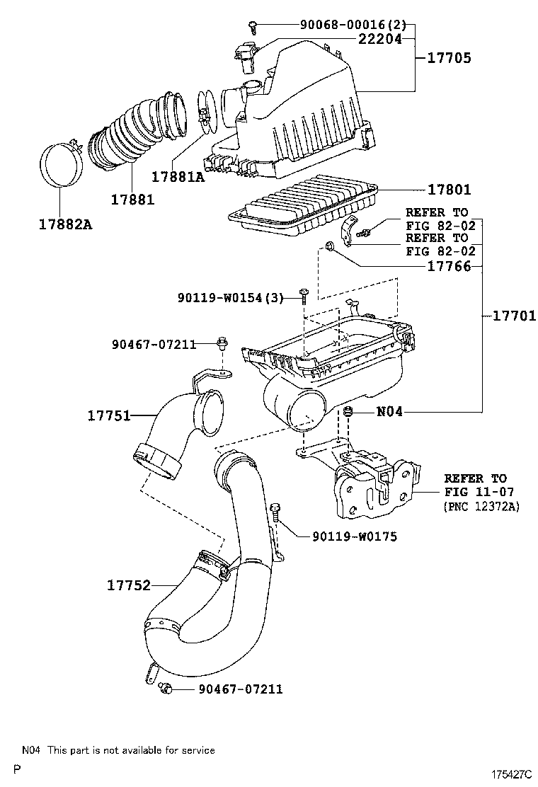  AURIS UKP |  AIR CLEANER