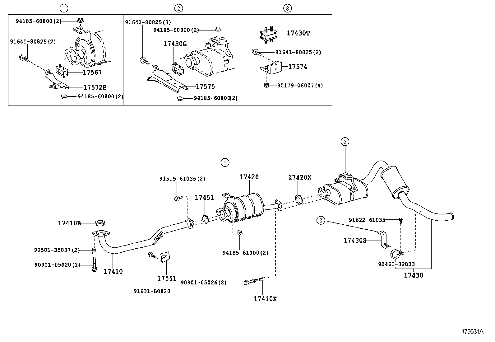  COASTER |  EXHAUST PIPE