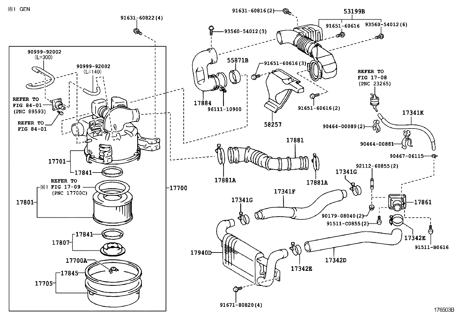  COASTER |  AIR CLEANER