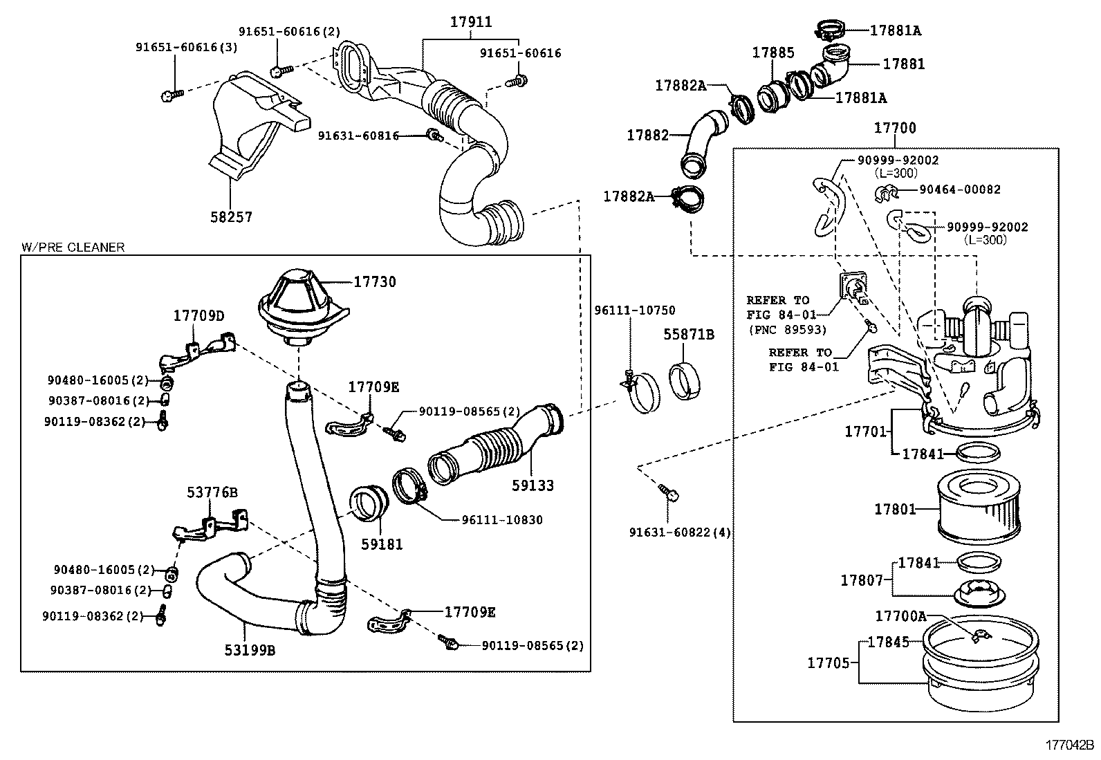  COASTER |  AIR CLEANER