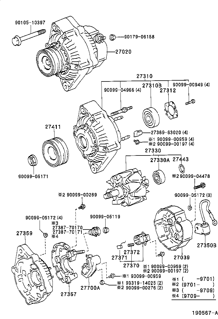  LAND CRUISER 70 |  ALTERNATOR
