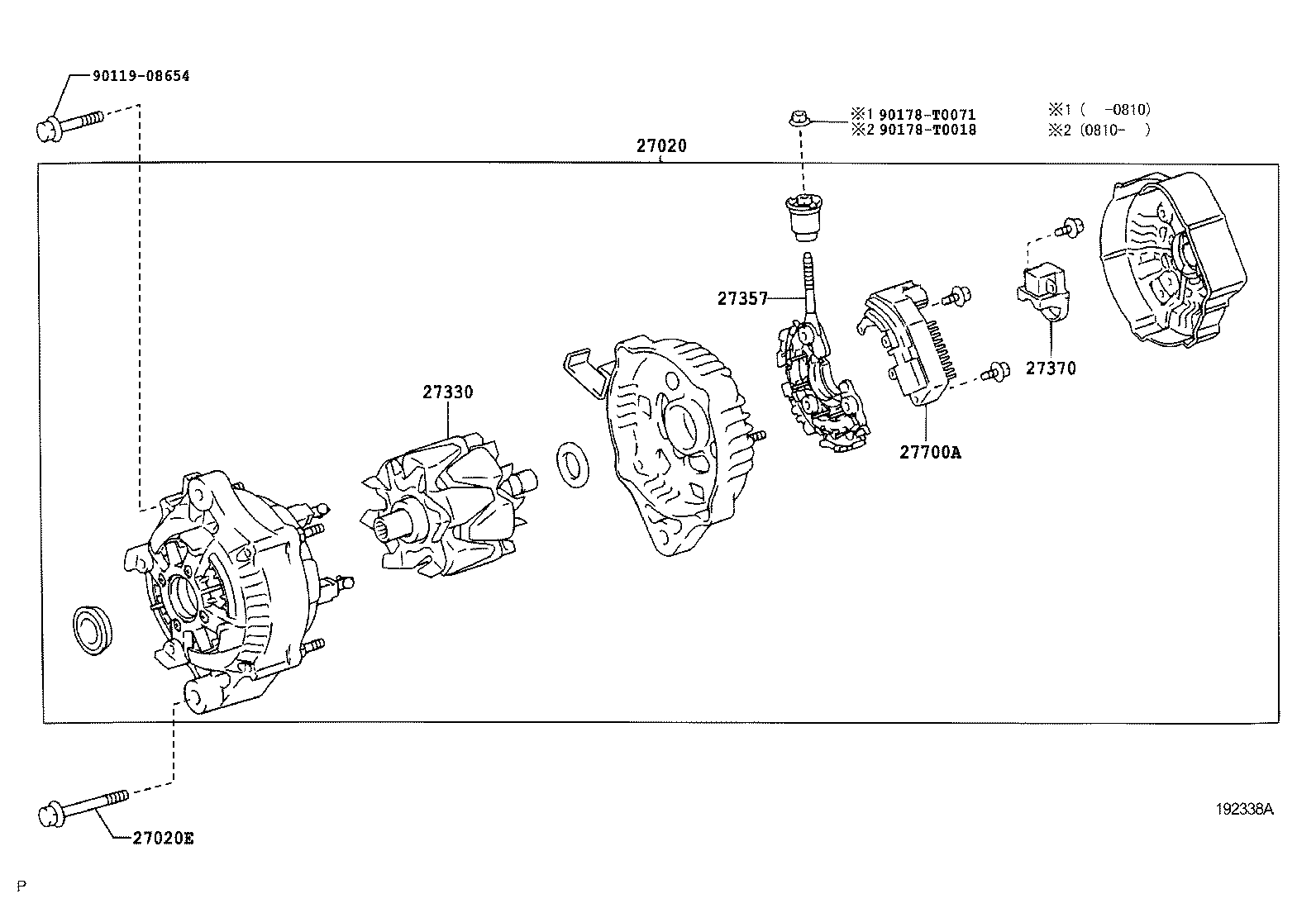  FORTUNER |  ALTERNATOR