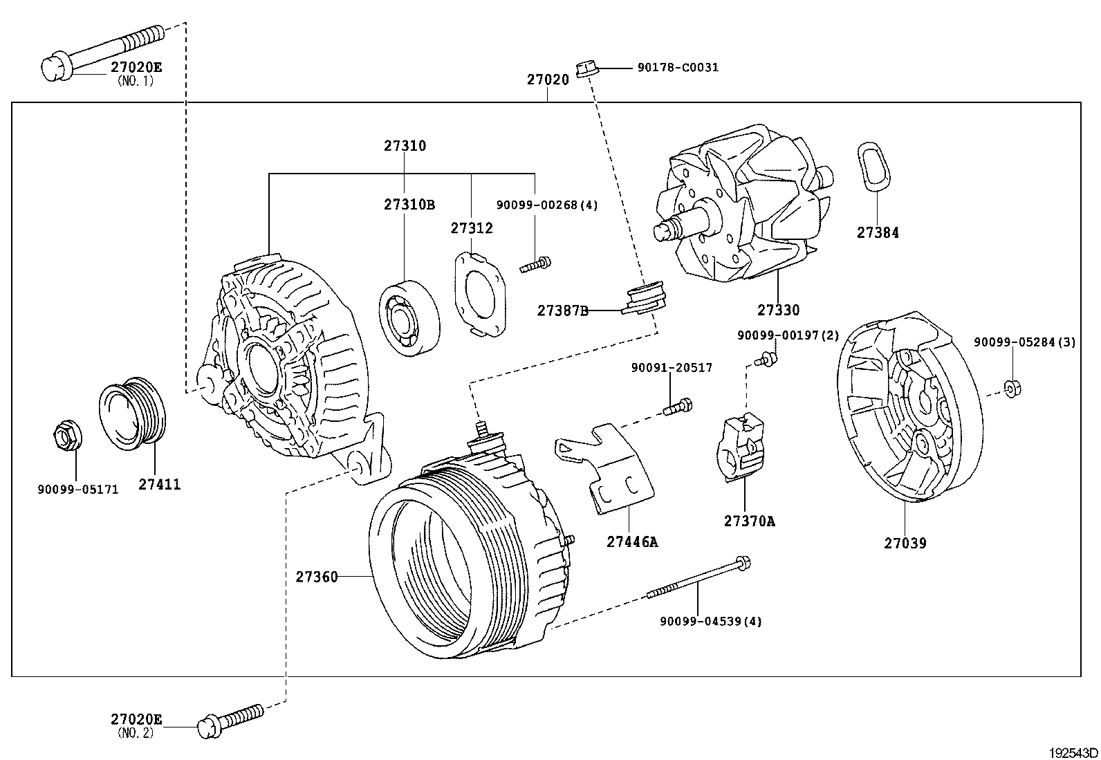  CAMRY CHINA |  ALTERNATOR