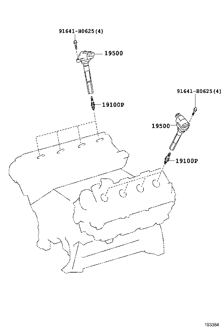  CROWN CHINA |  IGNITION COIL SPARK PLUG