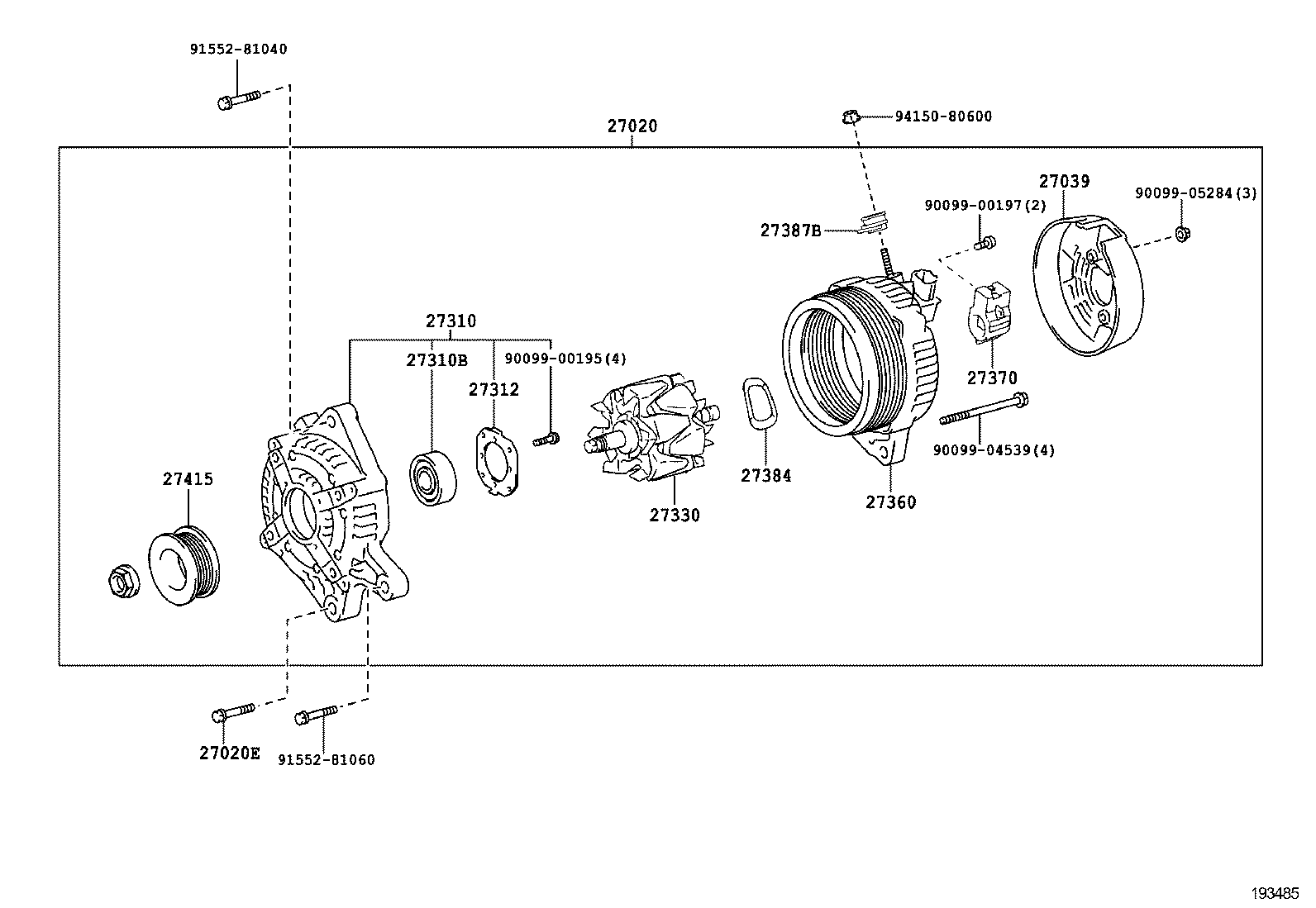  CROWN COMFORT |  ALTERNATOR