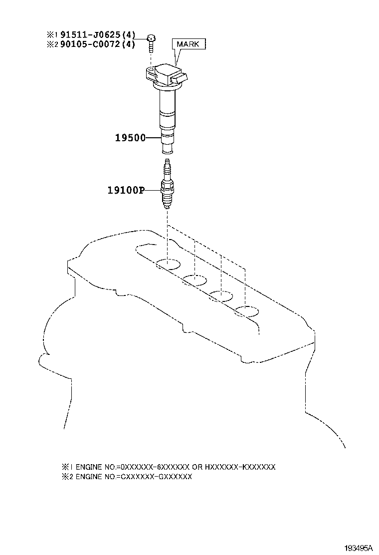  RUKUS |  IGNITION COIL SPARK PLUG