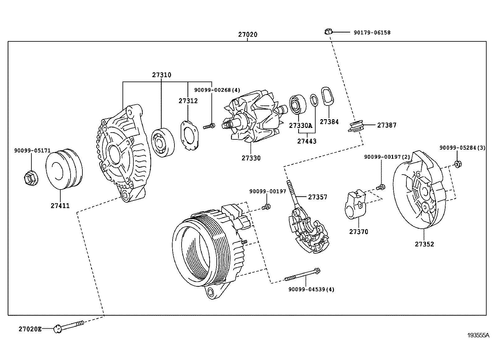  COASTER |  ALTERNATOR