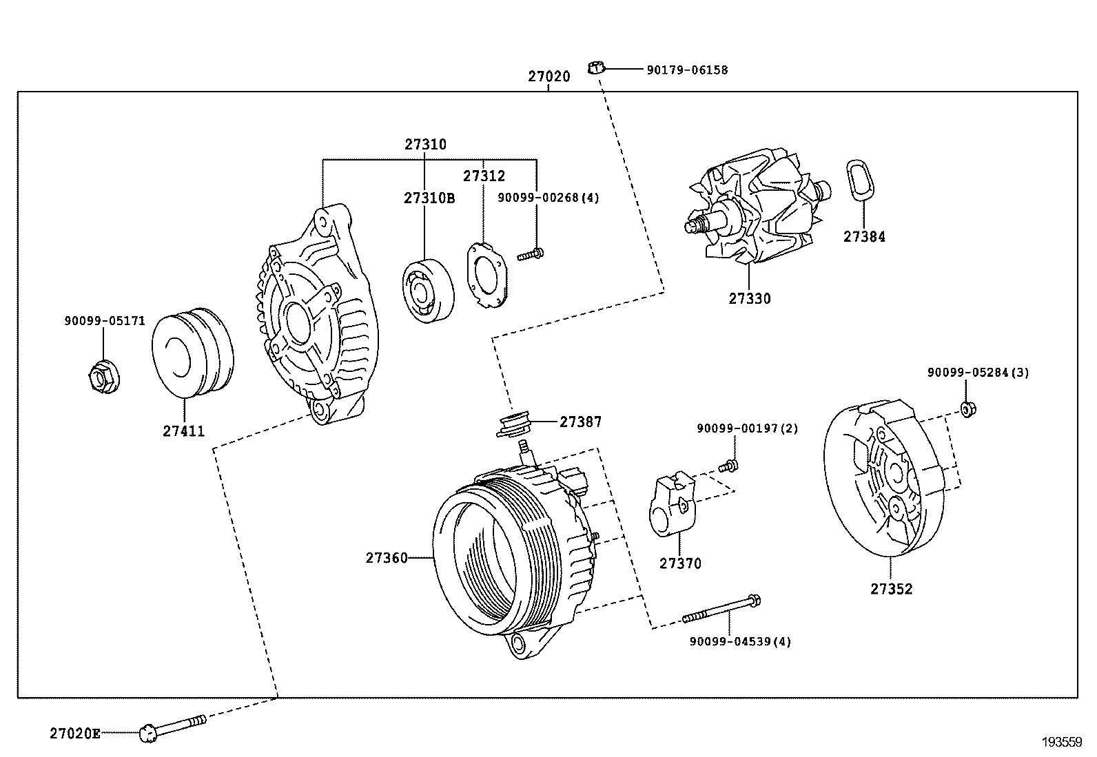  COASTER |  ALTERNATOR