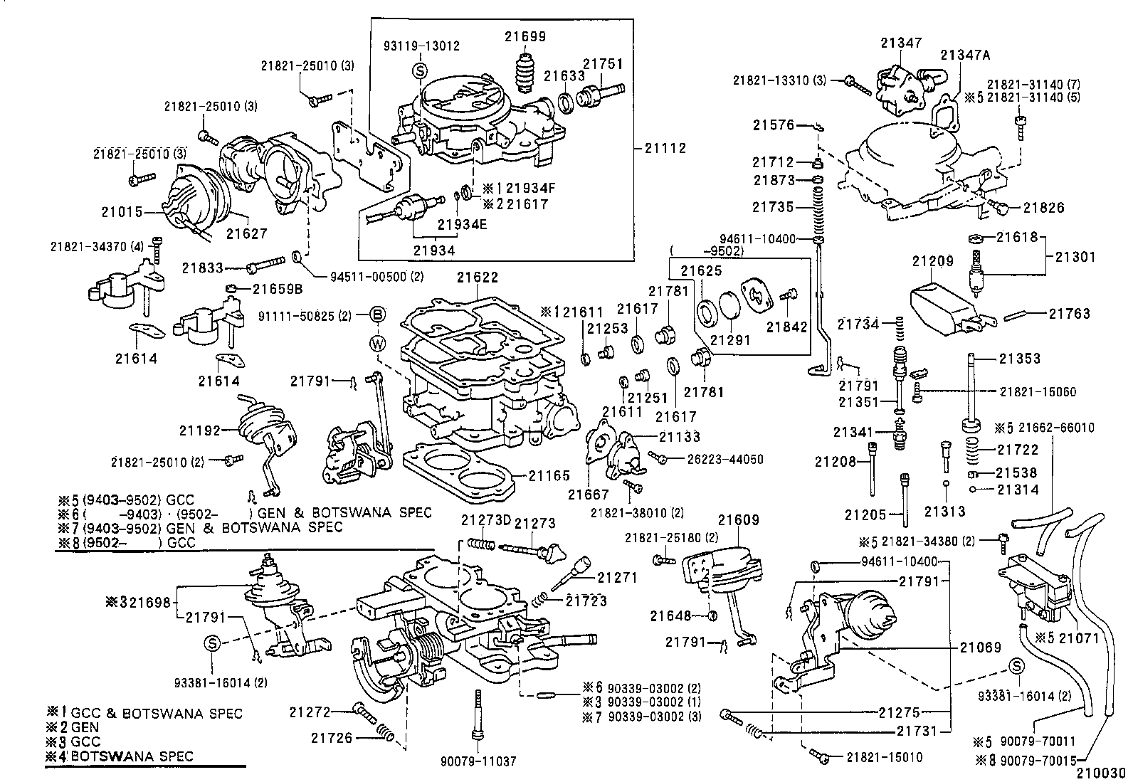  LAND CRUISER 70 |  CARBURETOR