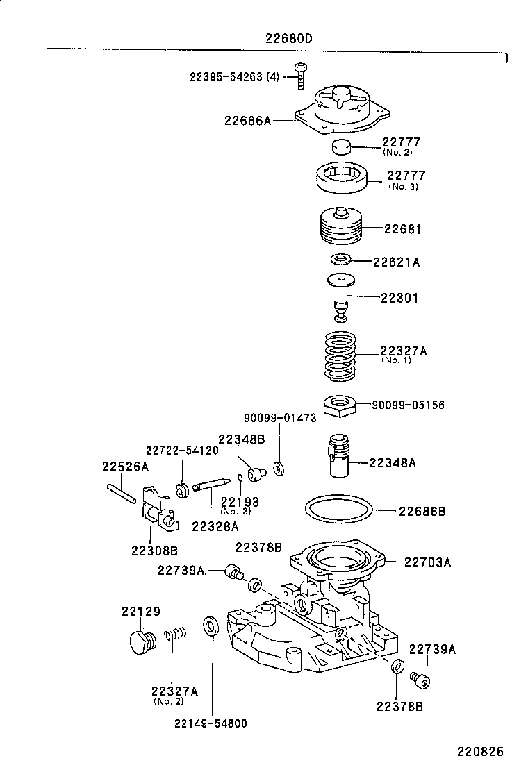  COASTER |  INJECTION PUMP BODY