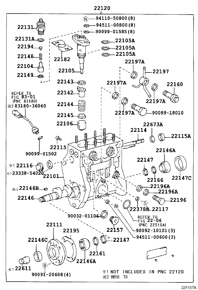  COASTER |  INJECTION PUMP BODY