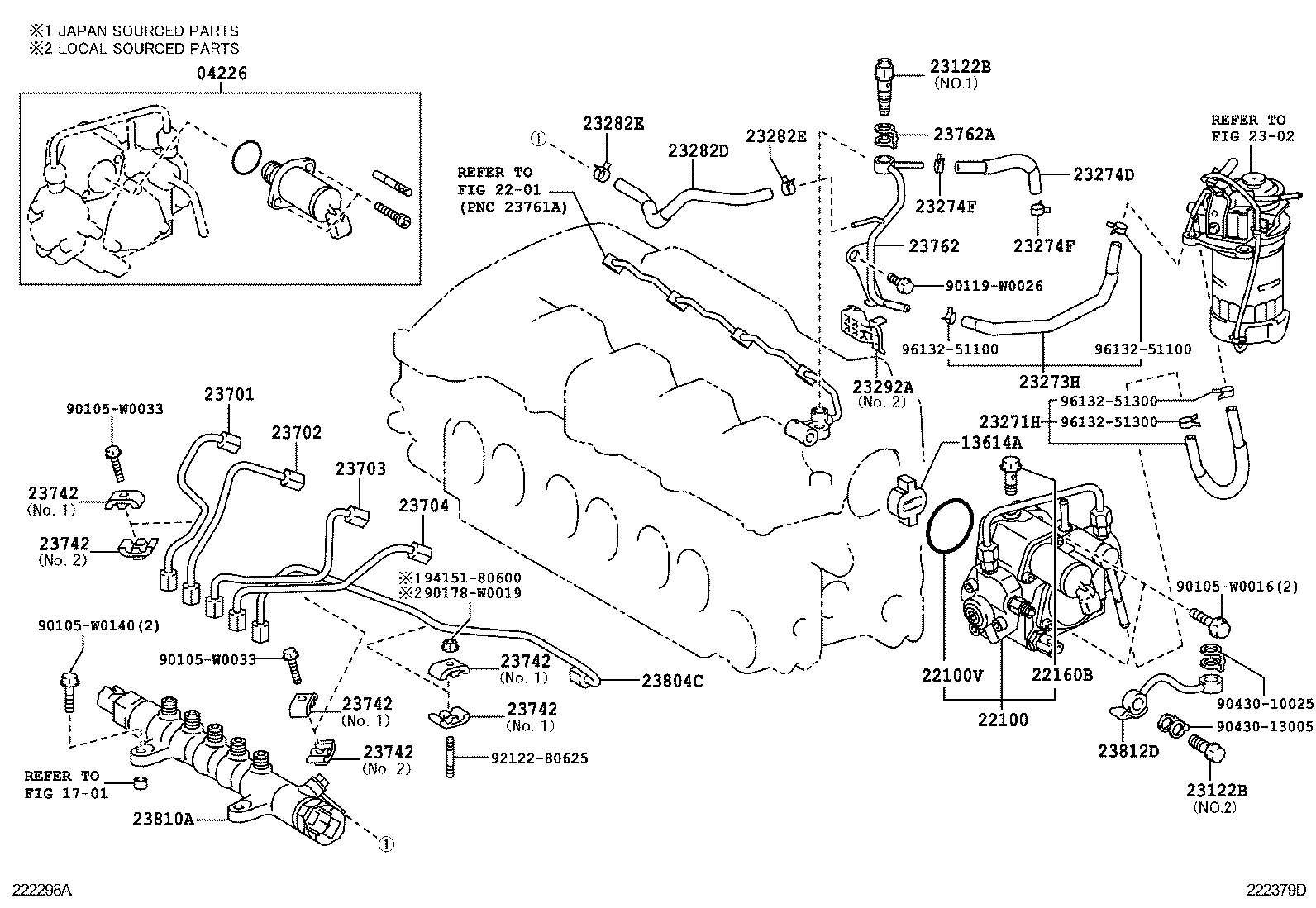  AURIS UKP |  INJECTION PUMP ASSEMBLY