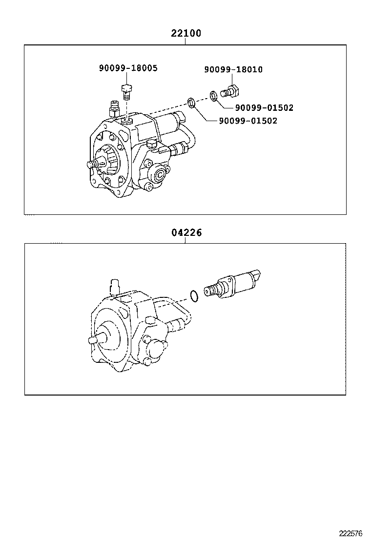  COASTER |  INJECTION PUMP ASSEMBLY