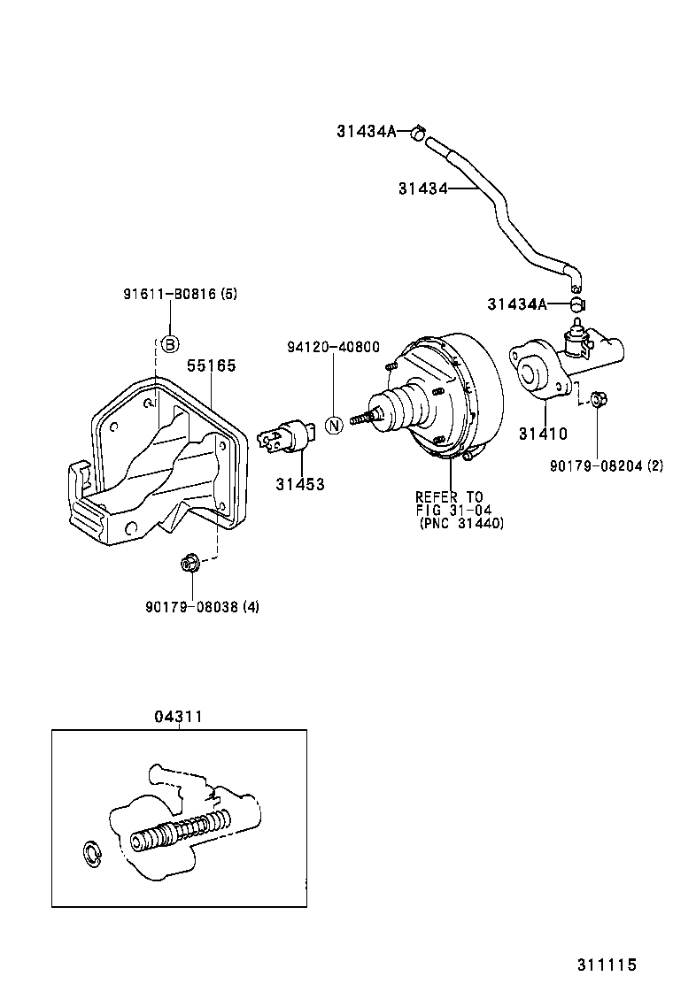  DYNA |  CLUTCH MASTER CYLINDER