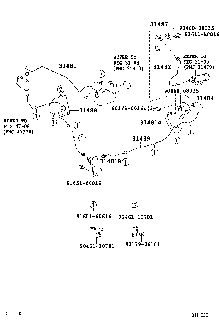  COASTER |  CLUTCH PEDAL FLEXIBLE HOSE