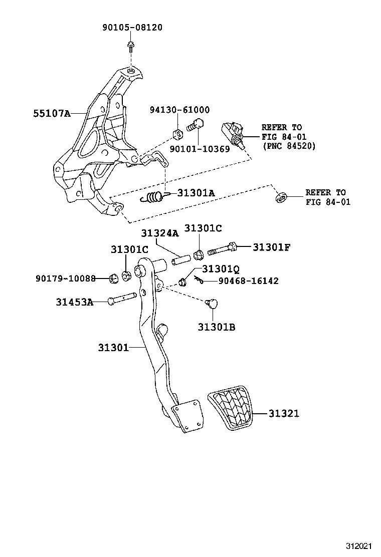  VIOS CHINA |  CLUTCH PEDAL FLEXIBLE HOSE