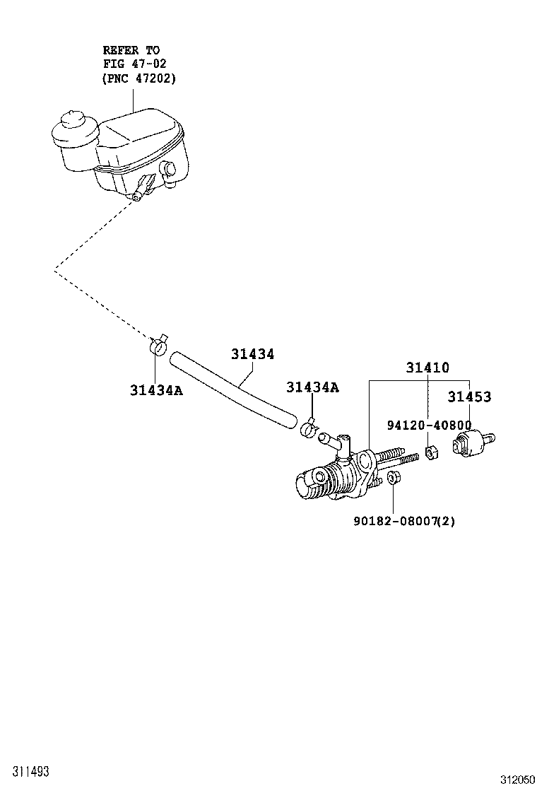  VIOS CHINA |  CLUTCH MASTER CYLINDER
