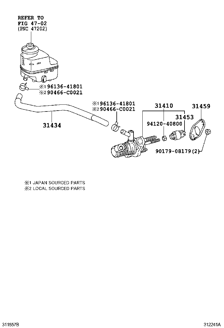  RAV4 CHINA |  CLUTCH MASTER CYLINDER