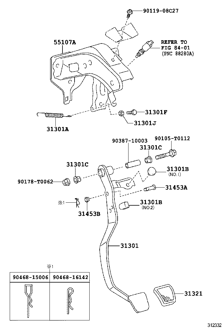  INNOVA KIJANG INNOVA |  CLUTCH PEDAL FLEXIBLE HOSE