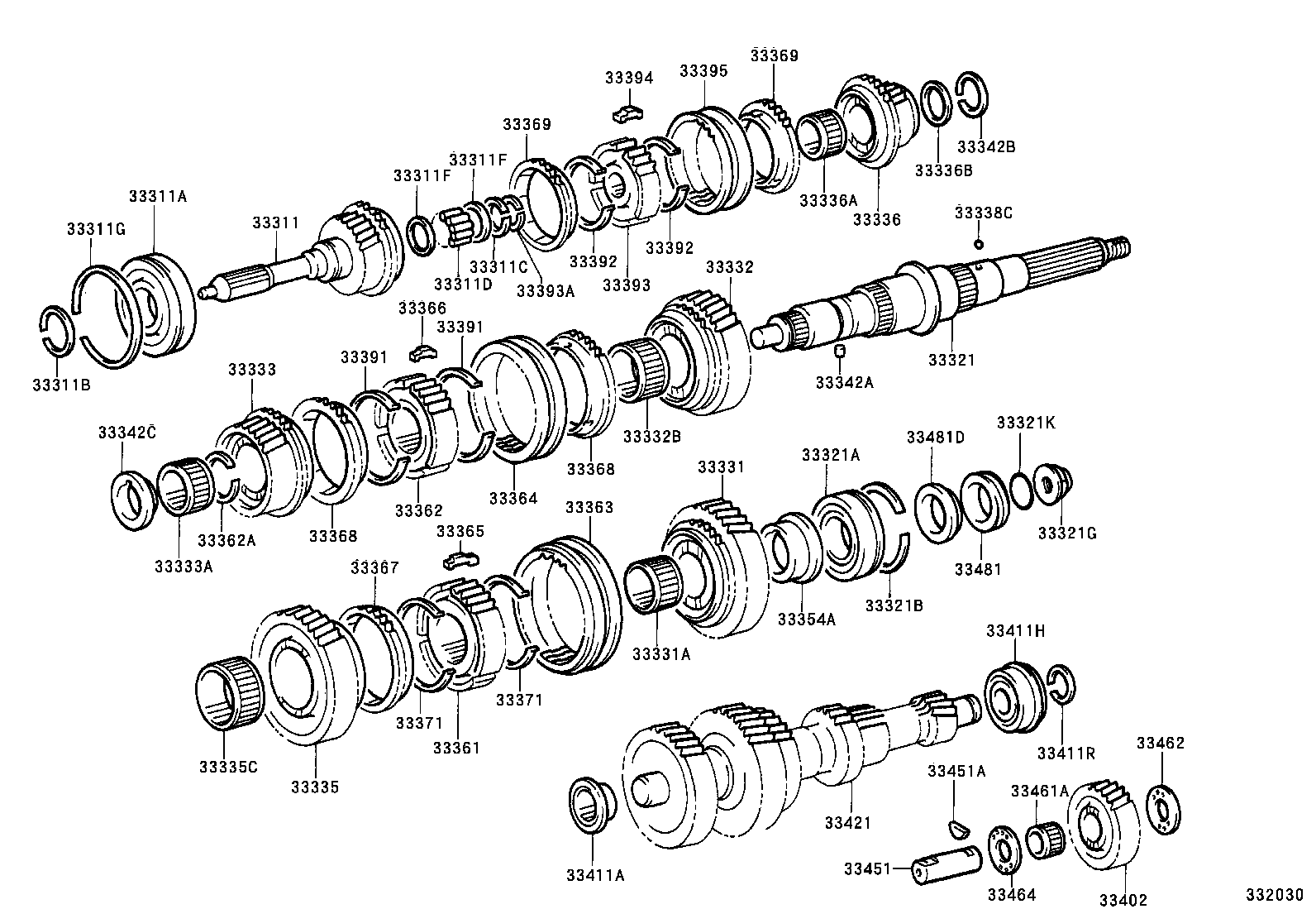  COASTER |  TRANSMISSION GEAR MTM