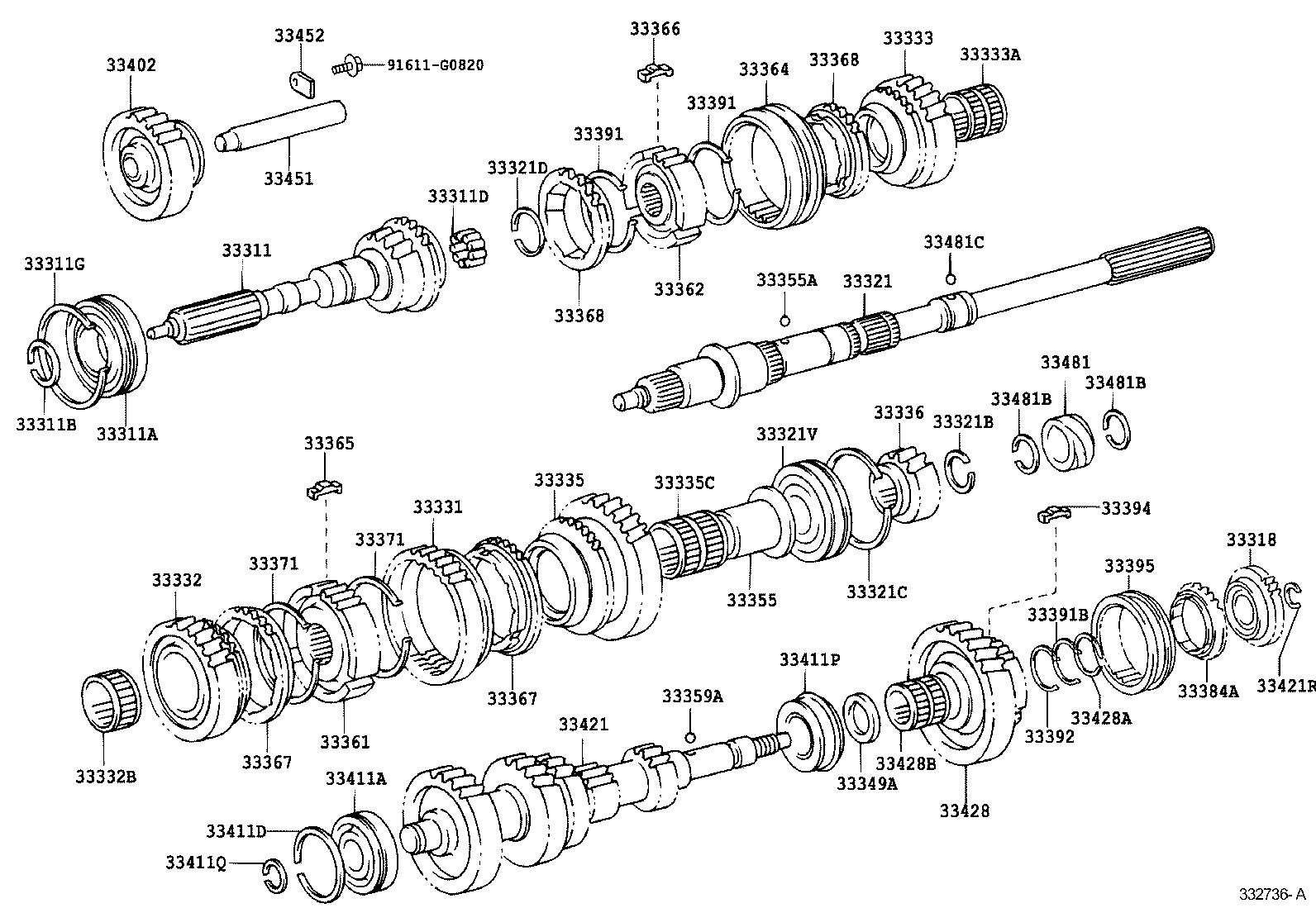  FORTUNER |  TRANSMISSION GEAR MTM