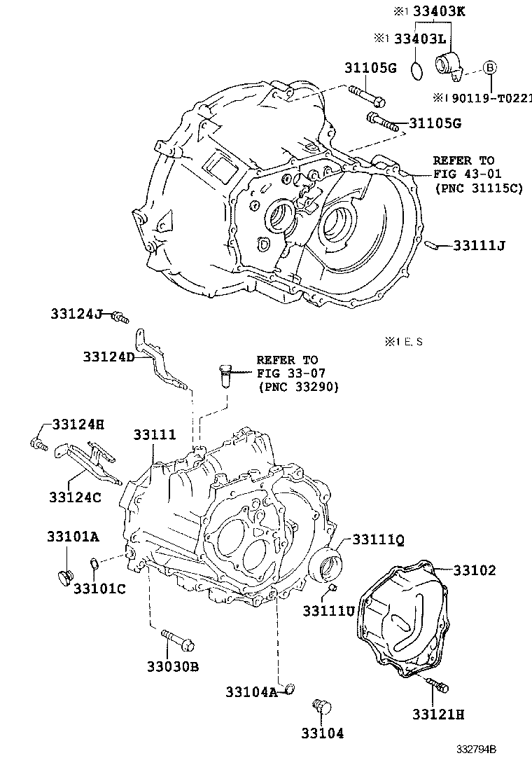  YARIS ASIA |  CLUTCH HOUSING TRANSMISSION CASE MTM
