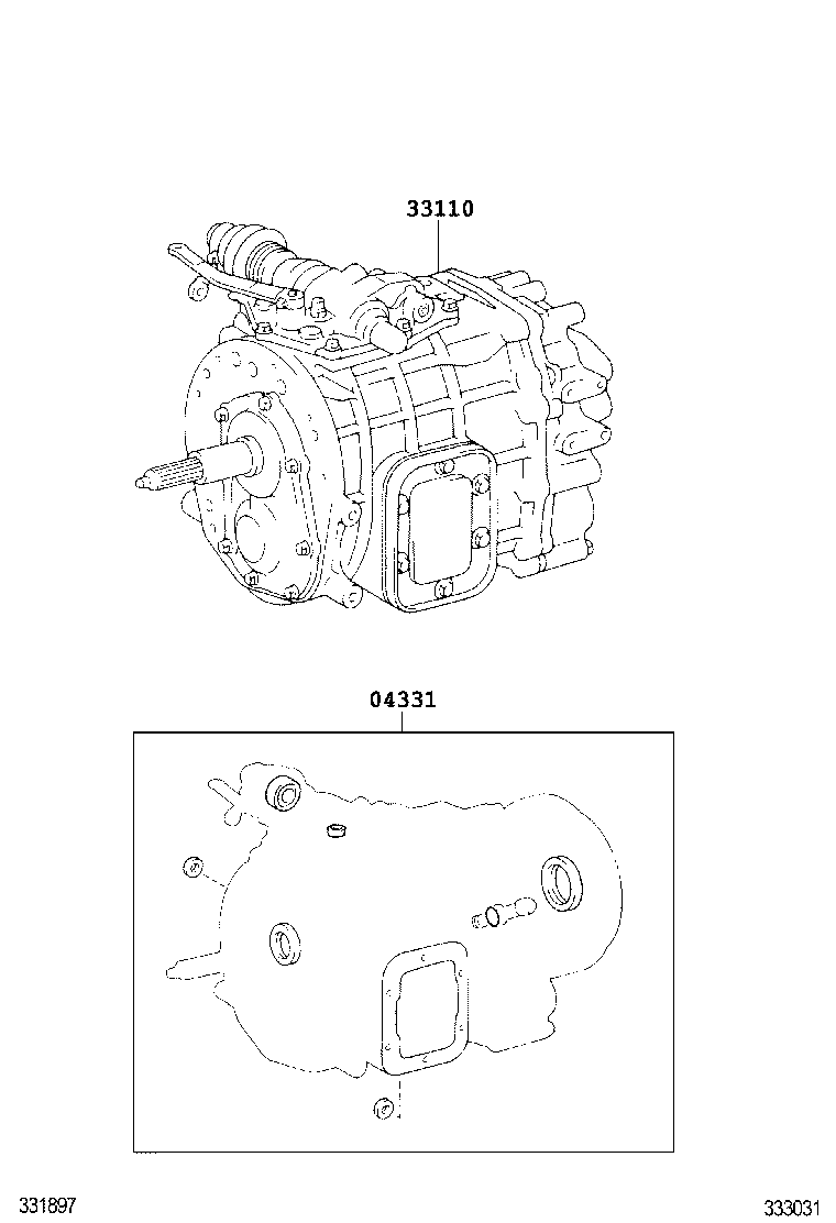  DYNA |  TRANSAXLE OR TRANSMISSION ASSY GASKET KIT MTM
