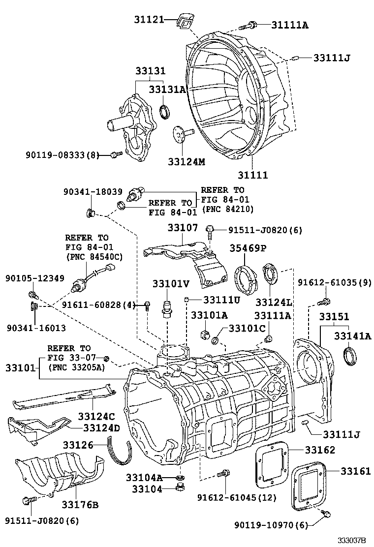  COASTER |  CLUTCH HOUSING TRANSMISSION CASE MTM