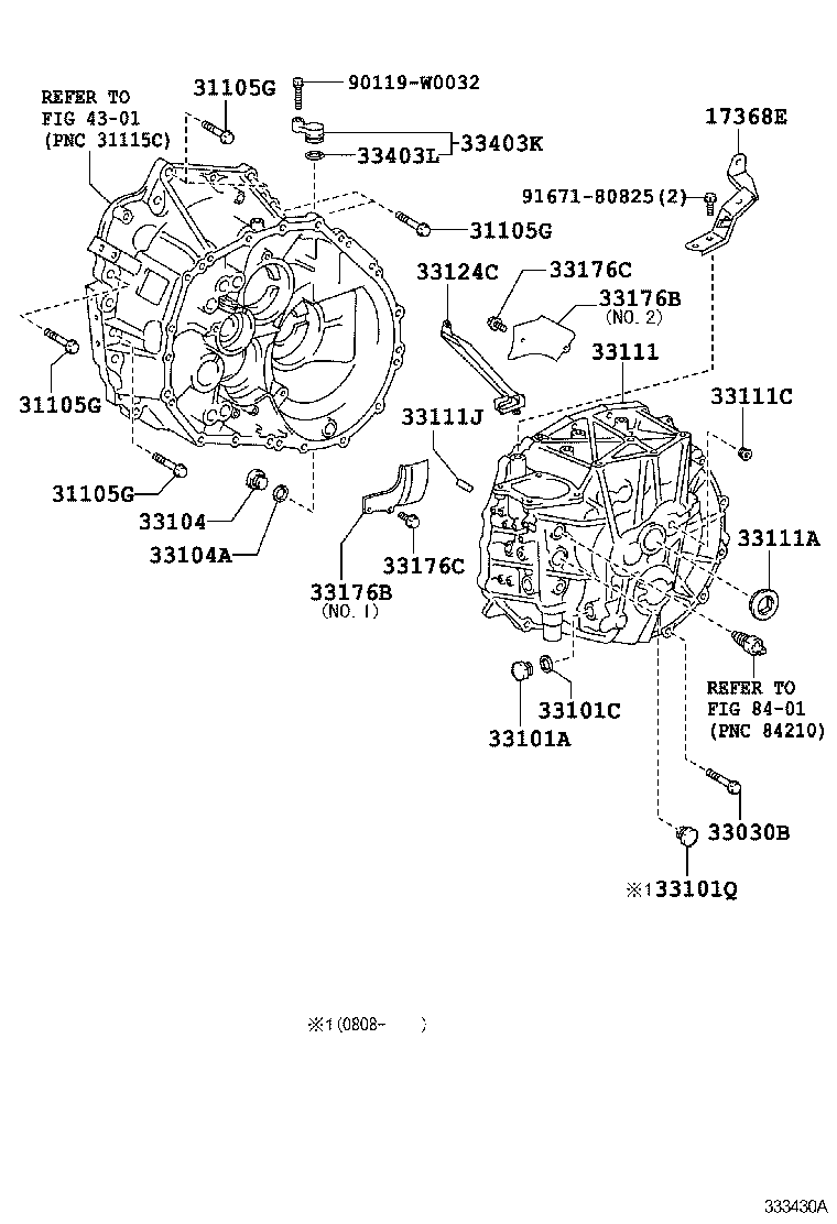  AURIS UKP |  CLUTCH HOUSING TRANSMISSION CASE MTM