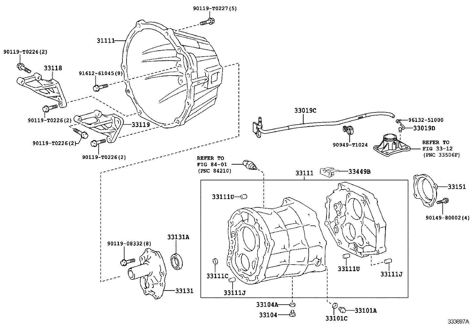  INNOVA KIJANG INNOVA |  CLUTCH HOUSING TRANSMISSION CASE MTM