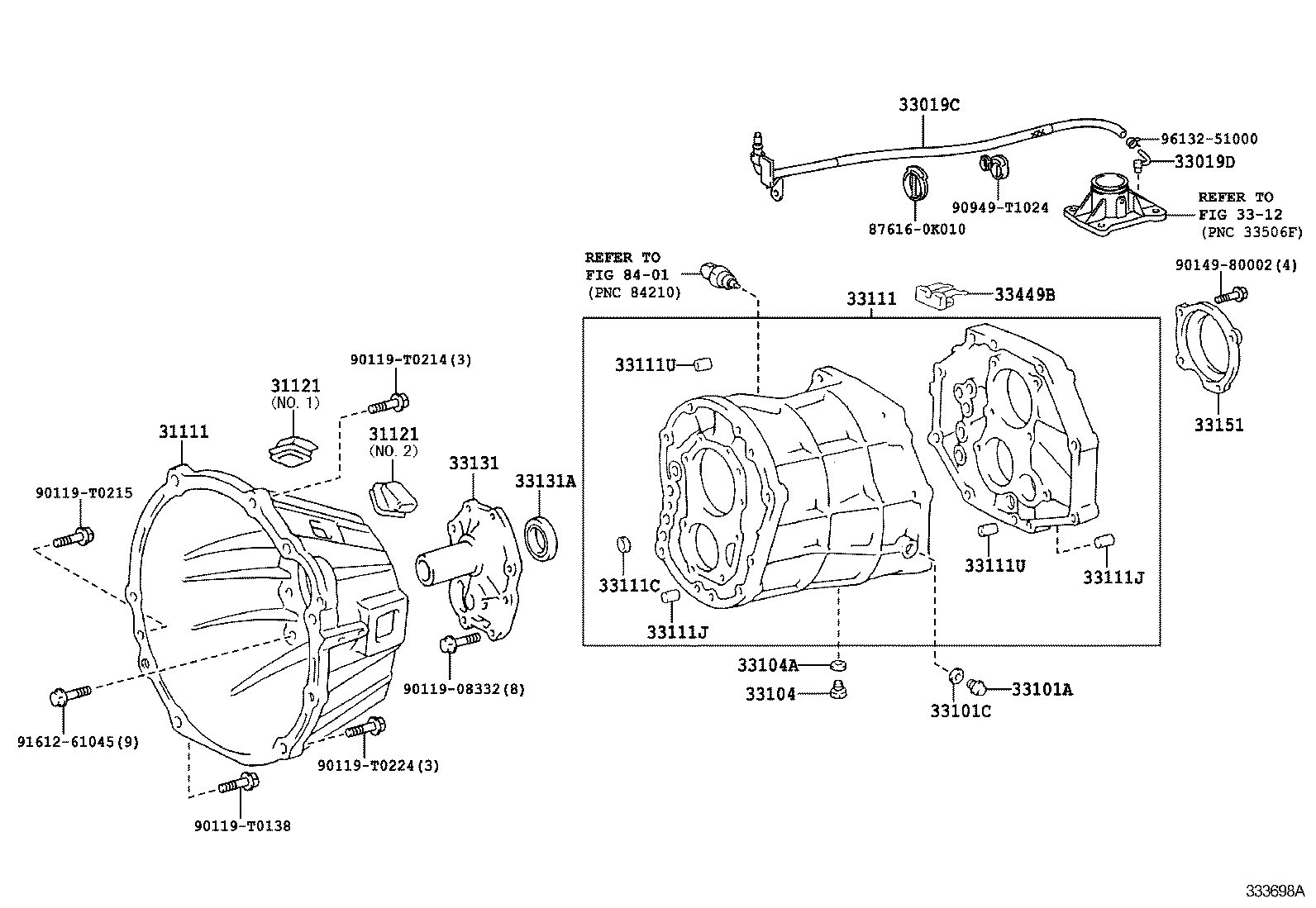  INNOVA KIJANG INNOVA |  CLUTCH HOUSING TRANSMISSION CASE MTM