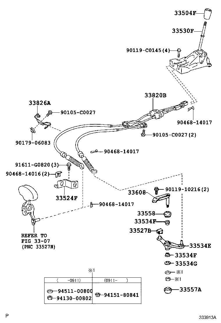  RAV4 CHINA |  SHIFT LEVER RETAINER