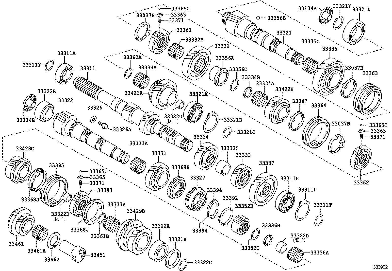  AURIS UKP |  TRANSMISSION GEAR MTM