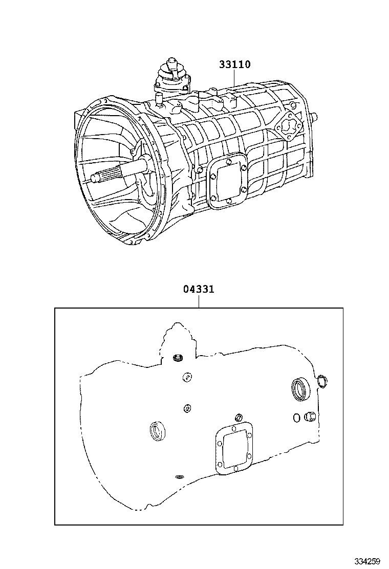  DYNA |  TRANSAXLE OR TRANSMISSION ASSY GASKET KIT MTM