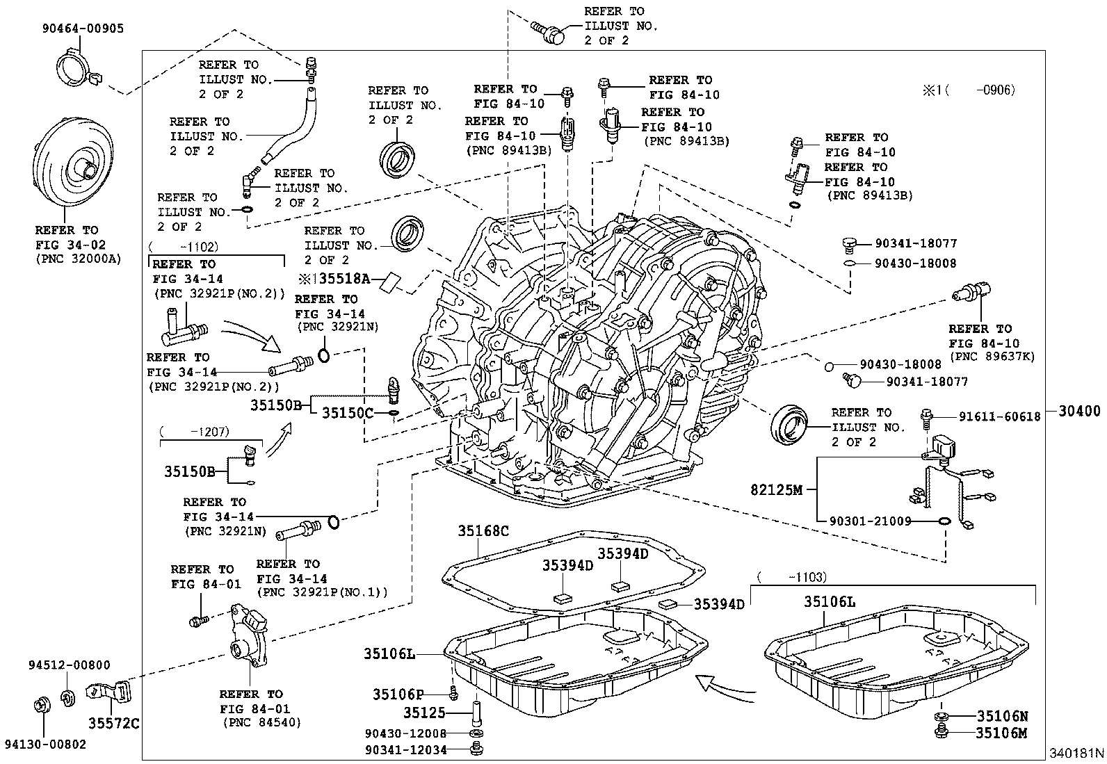  NOAH |  TRANSAXLE ASSY CVT