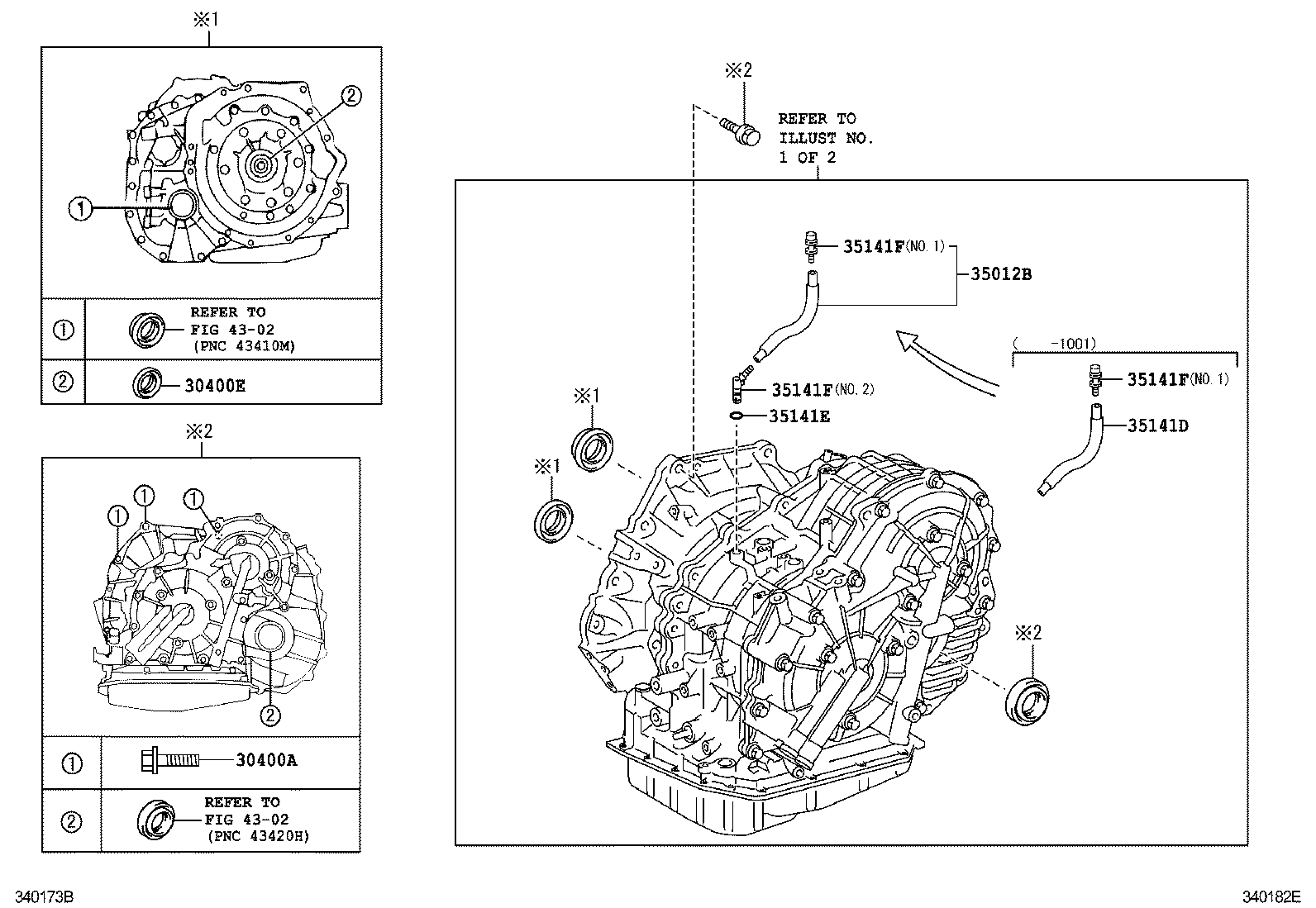  NOAH |  TRANSAXLE ASSY CVT