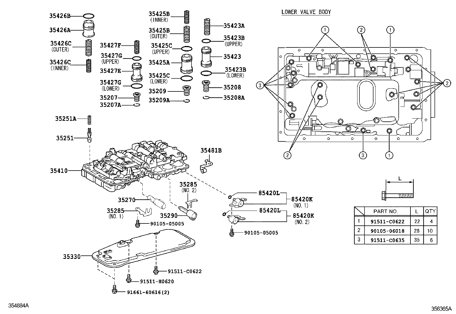  CROWN COMFORT |  VALVE BODY OIL STRAINER ATM