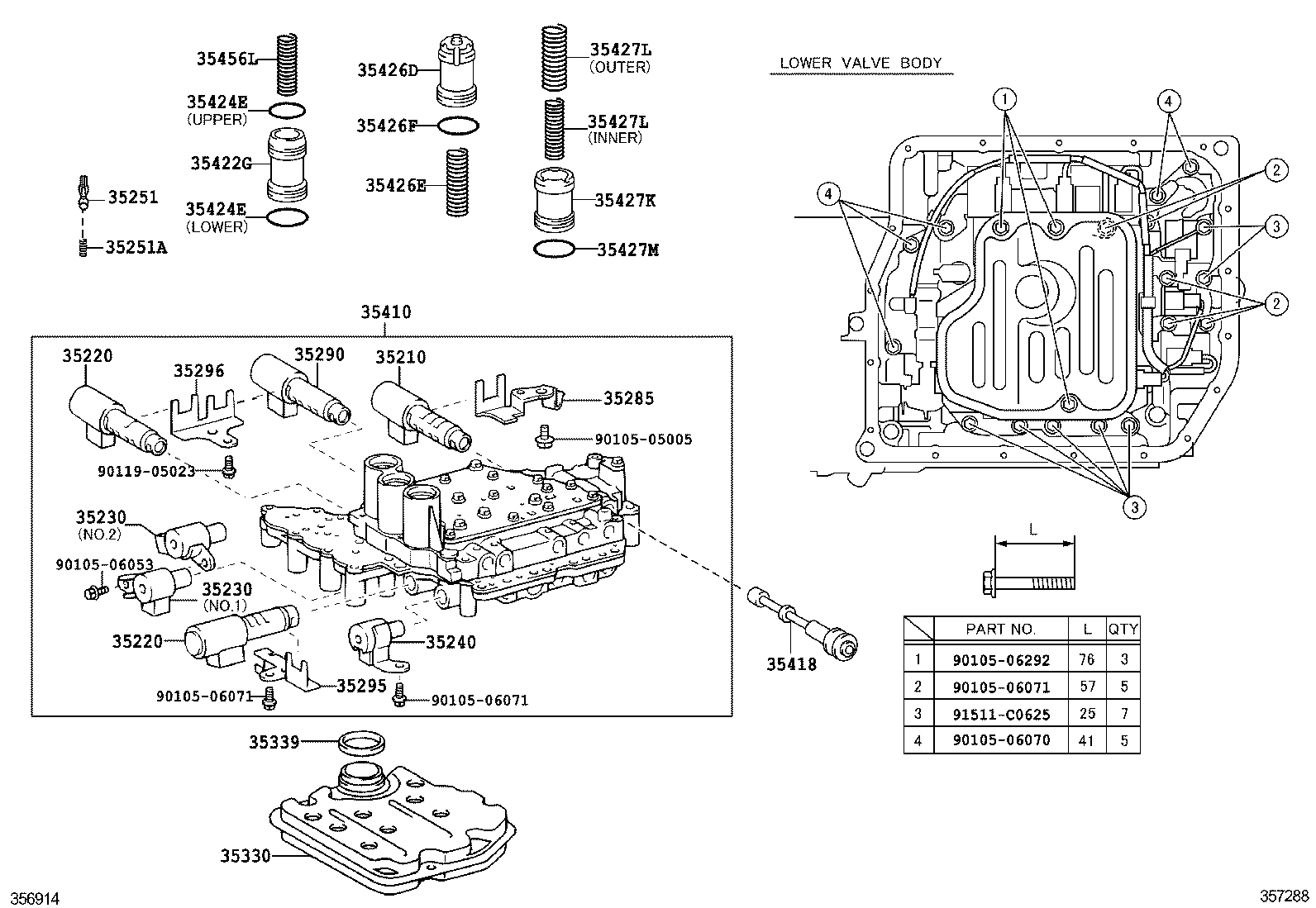  HIGHLANDER CHINA |  VALVE BODY OIL STRAINER ATM