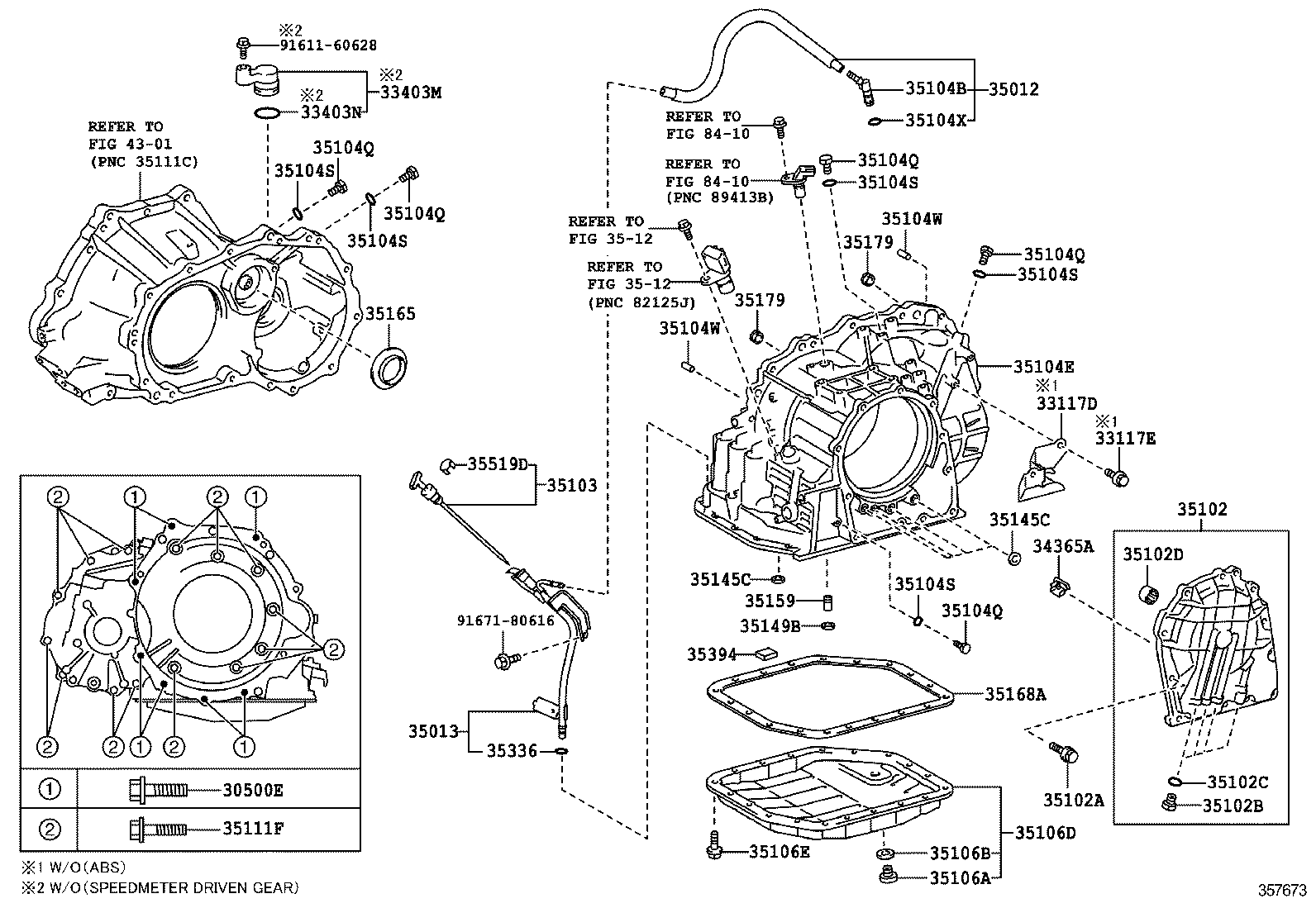  VIOS |  TRANSMISSION CASE OIL PAN ATM