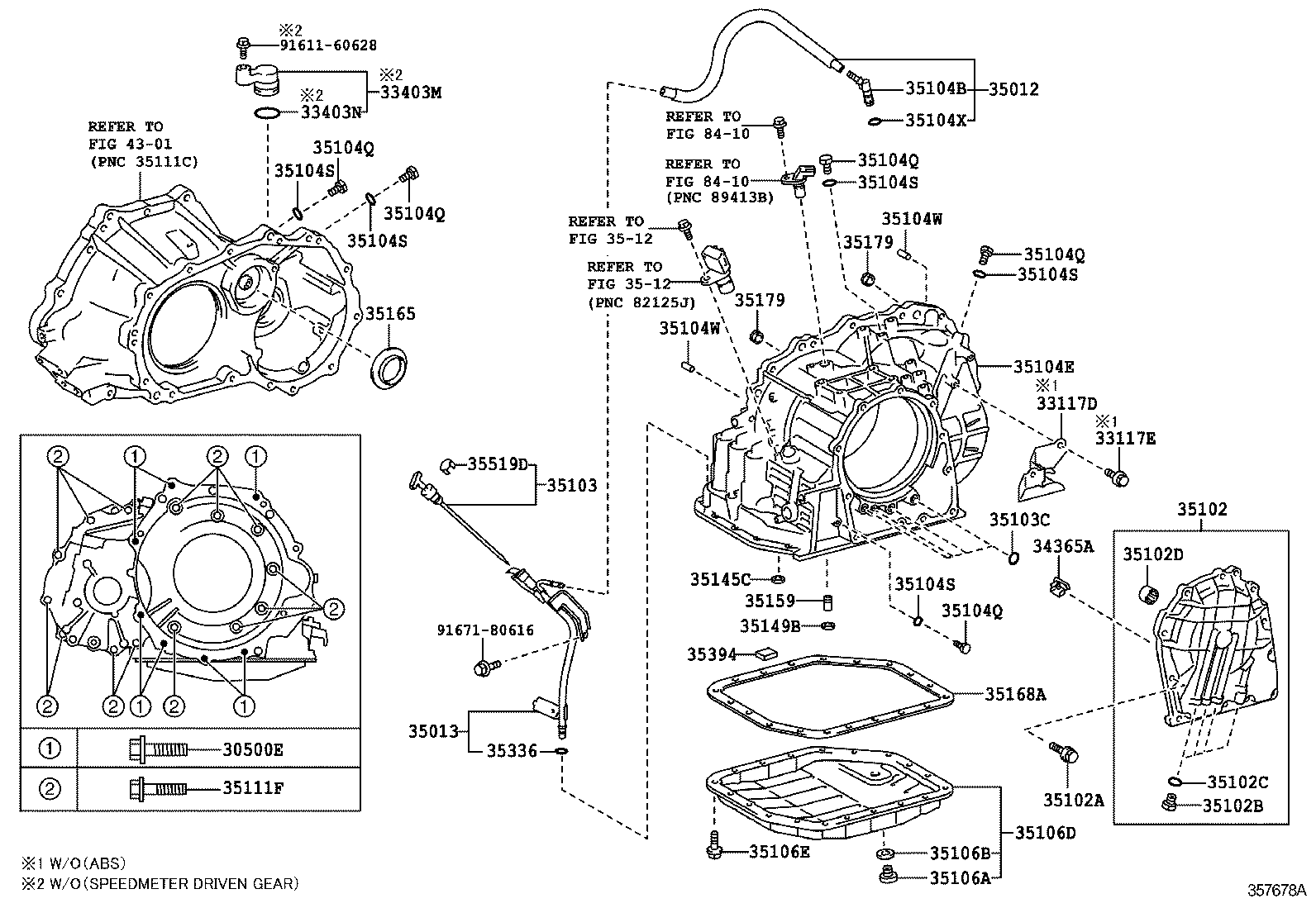  YARIS ASIA |  TRANSMISSION CASE OIL PAN ATM