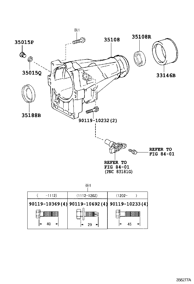  FORTUNER |  EXTENSION HOUSING ATM