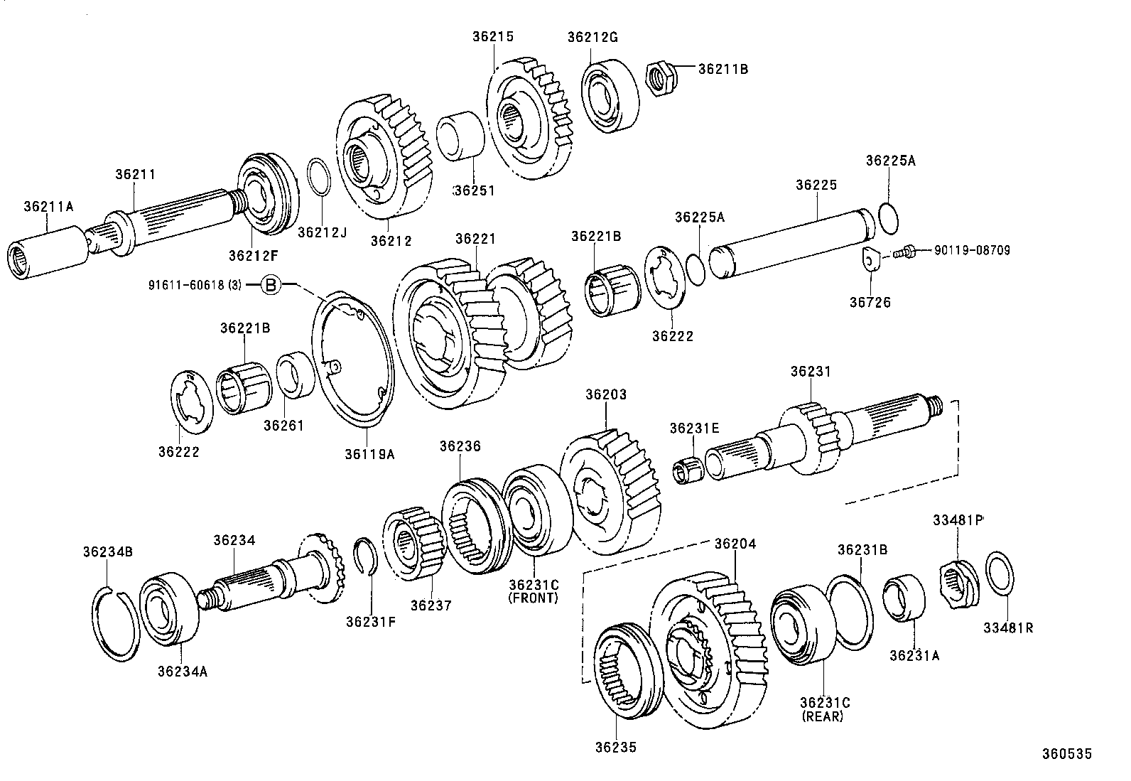  LAND CRUISER 70 |  TRANSFER GEAR