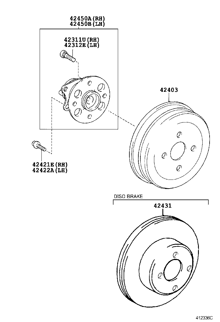  YARIS ASIA |  REAR AXLE SHAFT HUB