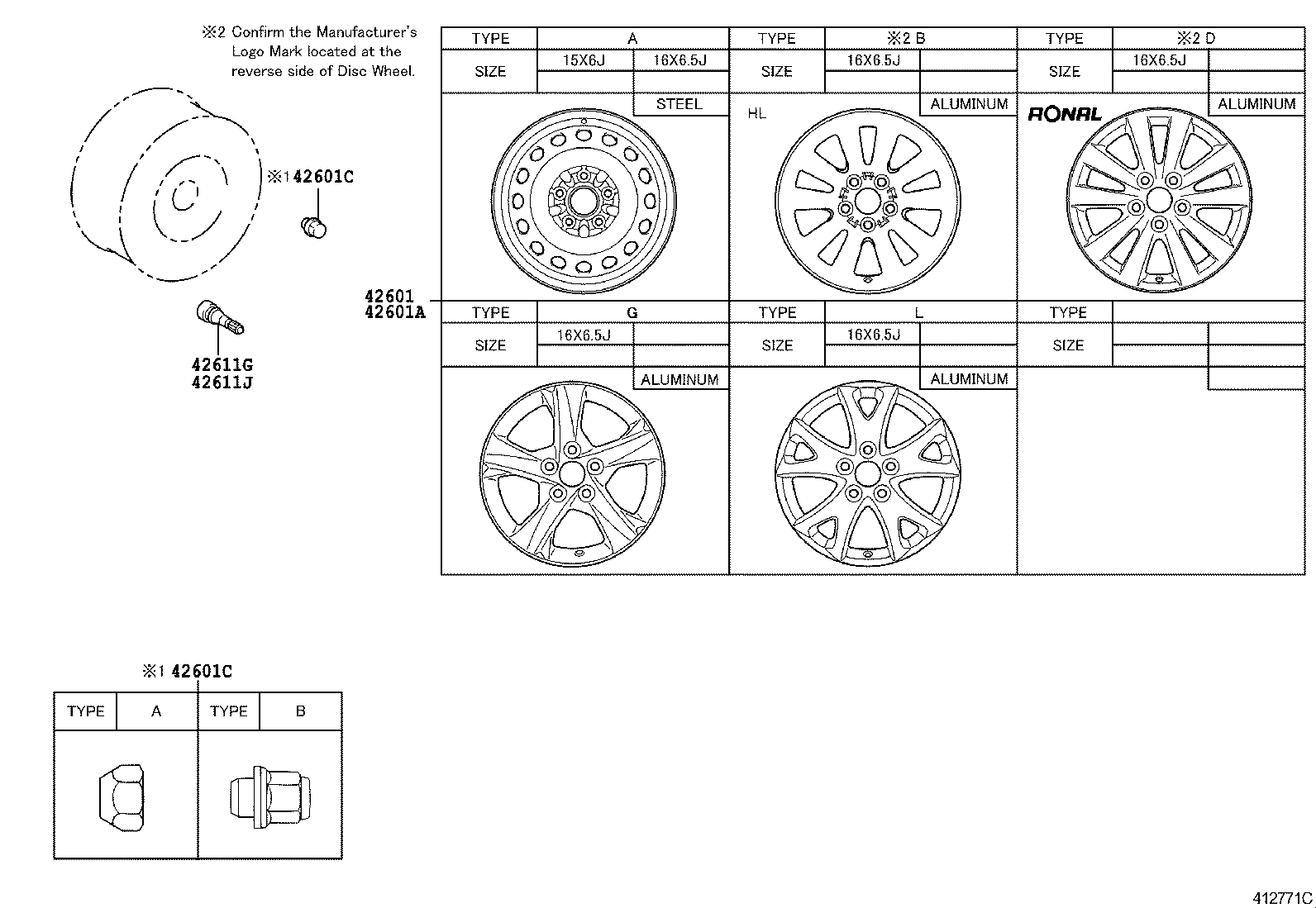  AURIS UKP |  DISC WHEEL WHEEL CAP