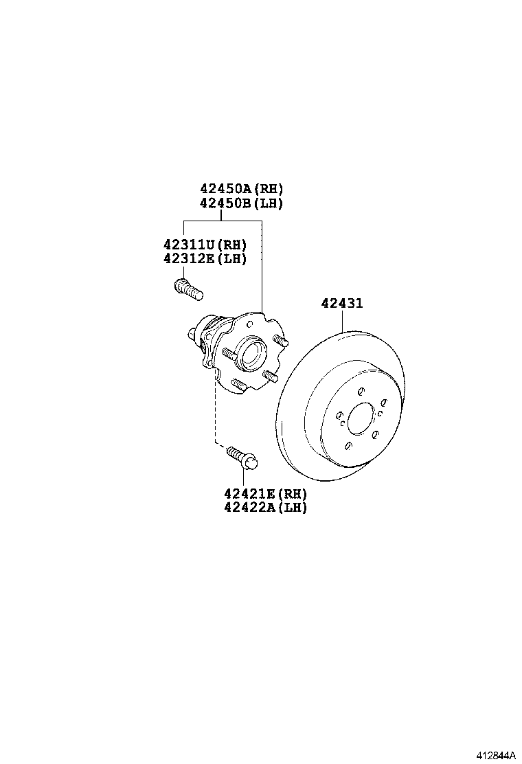  RUKUS |  REAR AXLE SHAFT HUB